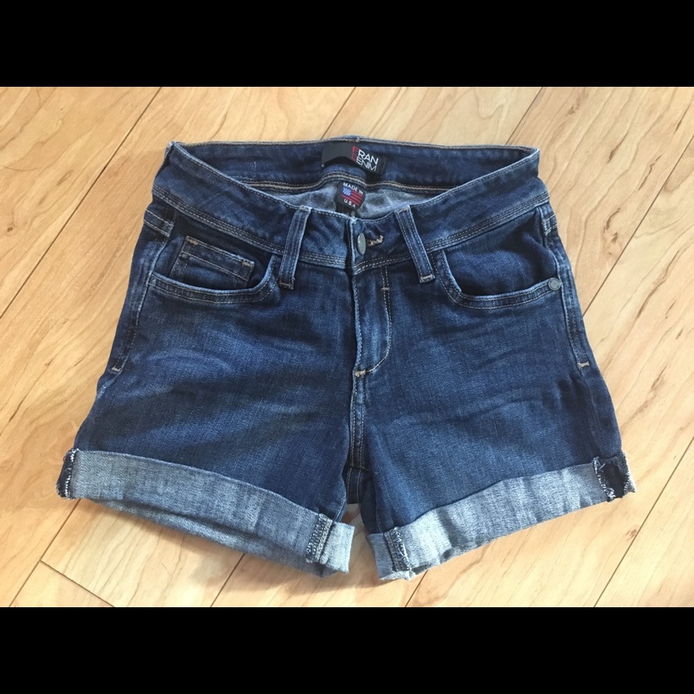 Fran Denim 'Barbara' shorts (discontinued) SMALL